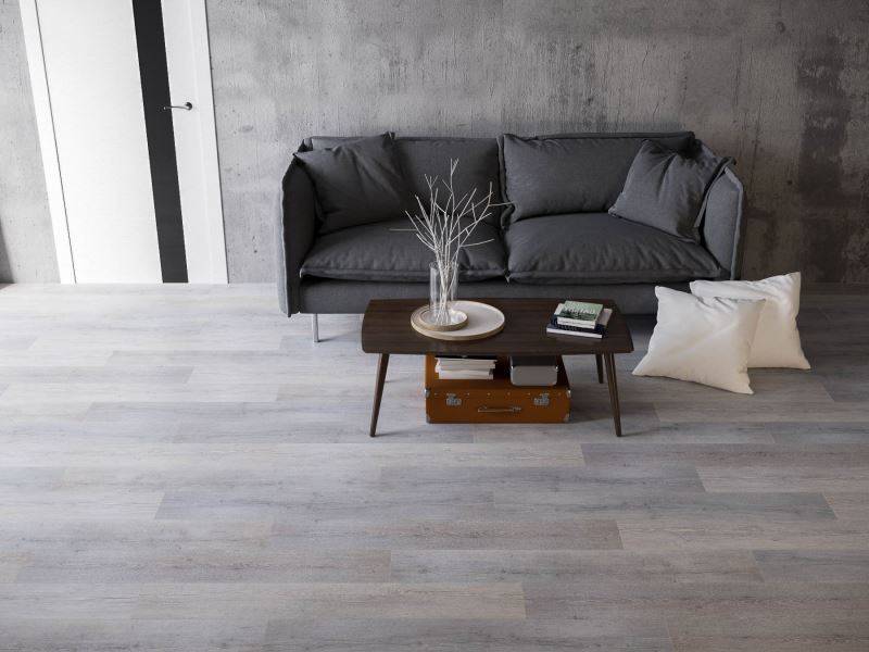 Замковая ПВХ плитка "Art Tile" Дуб Нельма Микс (1200*183*6 мм) — купить в Омске