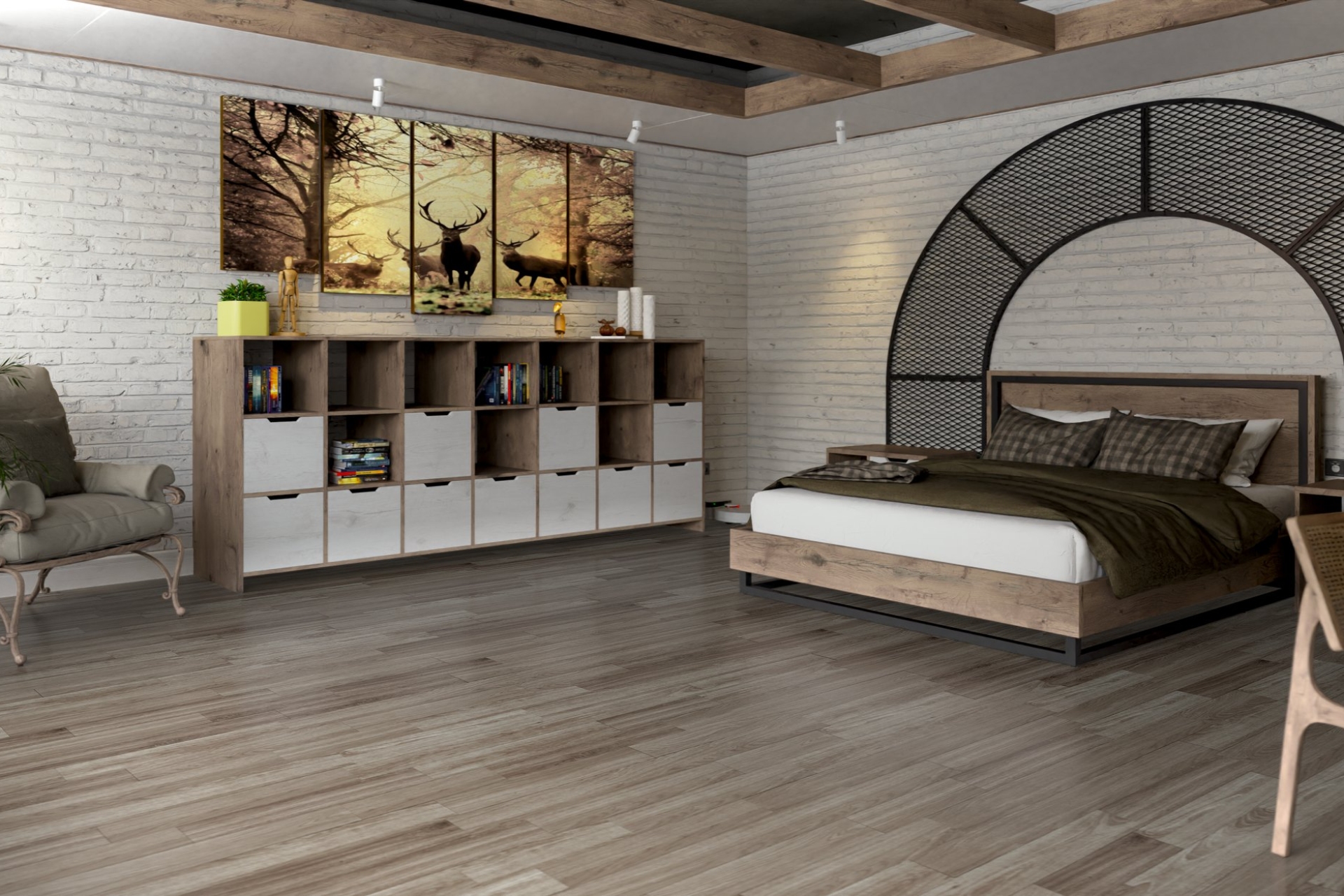 Инженерный паркет «Damy Floor» Скандинавский (укладка палуба) — купить в Омске