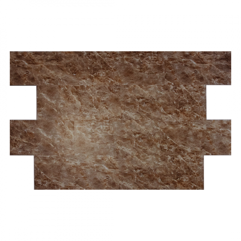 SPC плитка Мрамор Марон 115 (600*300*4 мм) — купить в Омске