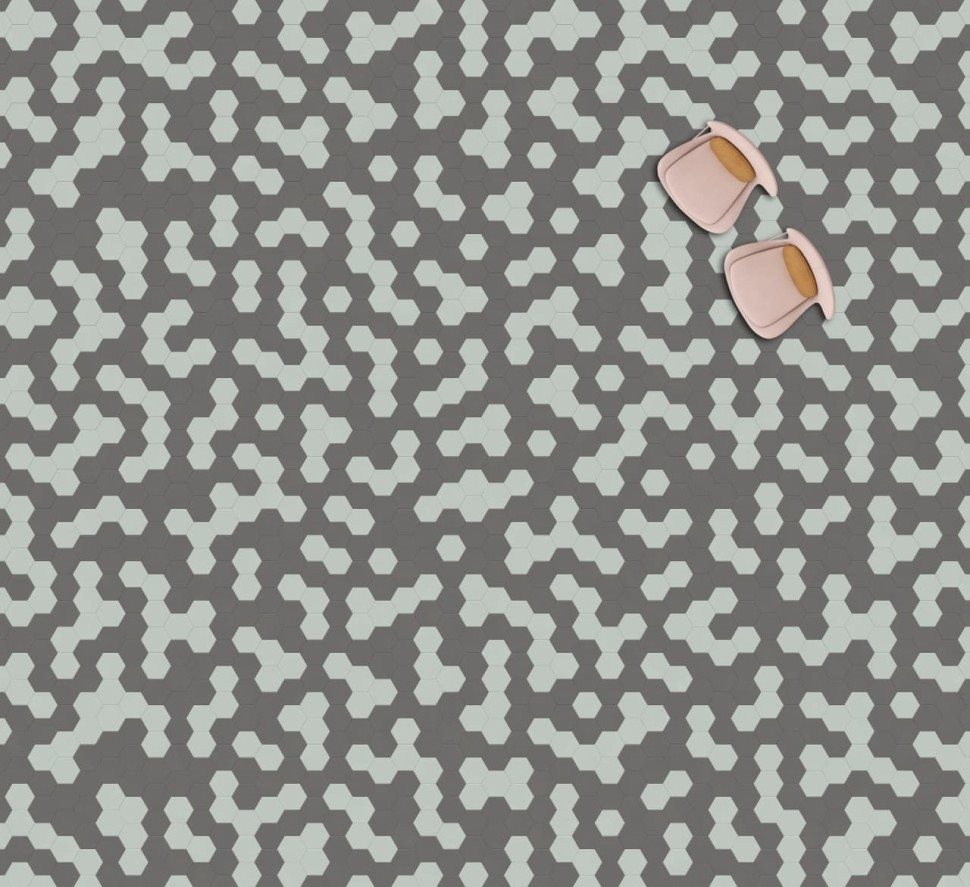 Виниловая плитка "Moduleo" Moods Hexagon 338 (226,32*196*2,5 мм) — купить в Омске