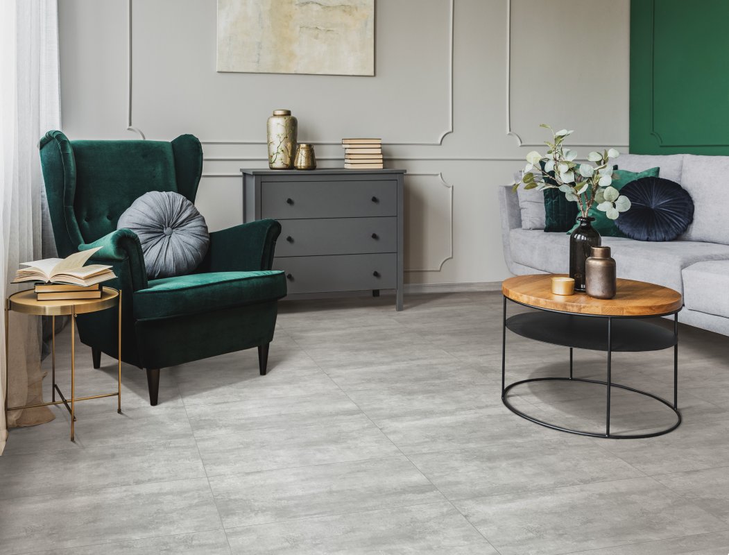 Кварцвинил  "Aberhof" Concrete 1302 (900*600*2 мм) — купить в Омске