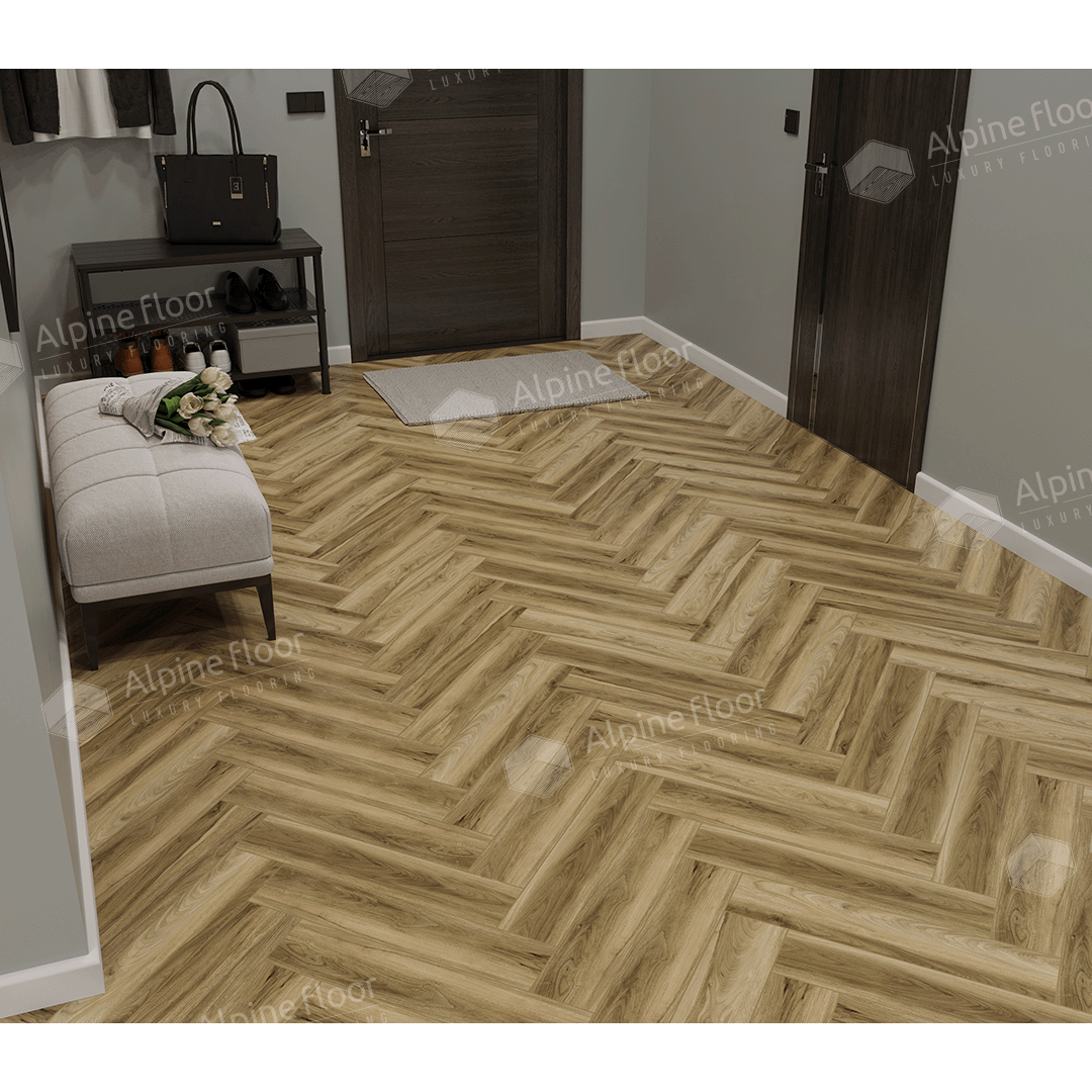 SPC ламинат "Alpine Floor" Орех Акорн (600*125*4 мм) — купить в Омске