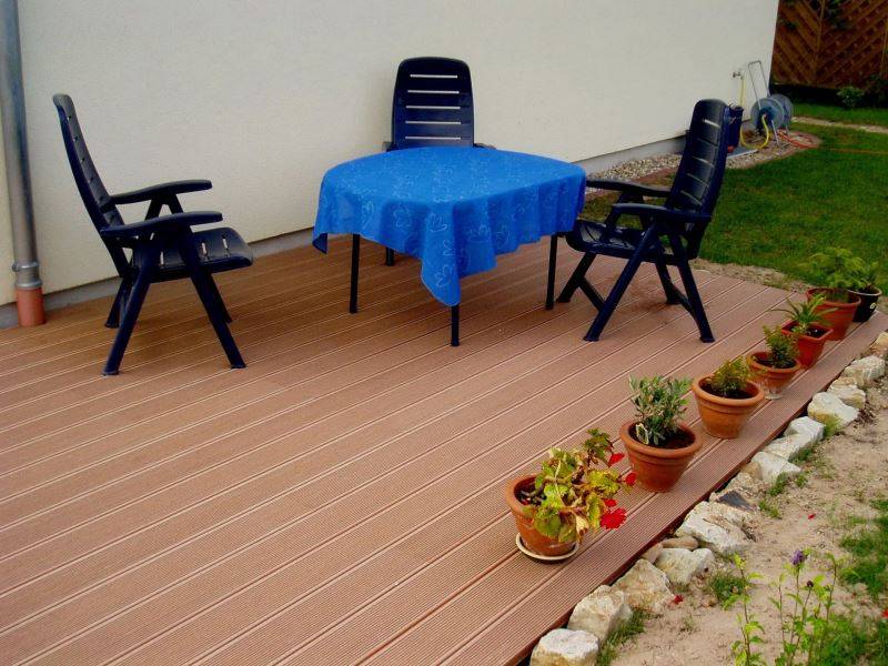 Террасная доска Deckron (4000*153*28 мм) шовная — купить в Омске