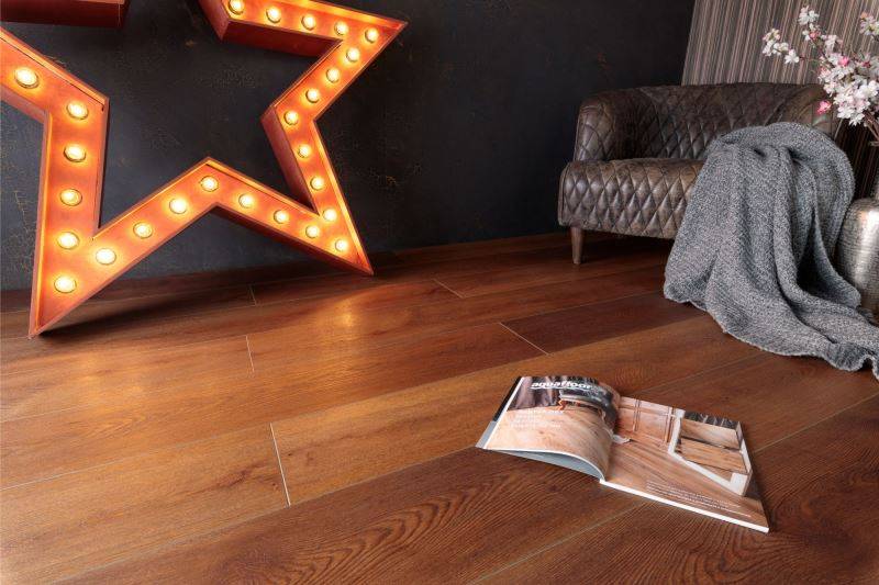 Замковая ПВХ плитка "Aquafloor" AF8026XXL (1800*228*8 мм) — купить в Омске