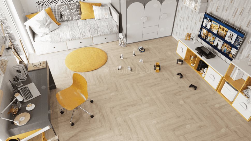 Виниловый ламинат "Alpine Floor" Parquet Light Дуб Медия (600*125*4 мм) — купить в Омске