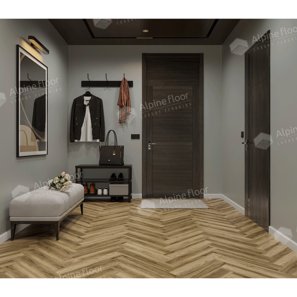 SPC ламинат "Alpine Floor" Орех Акорн (600*125*4 мм) — купить в Омске
