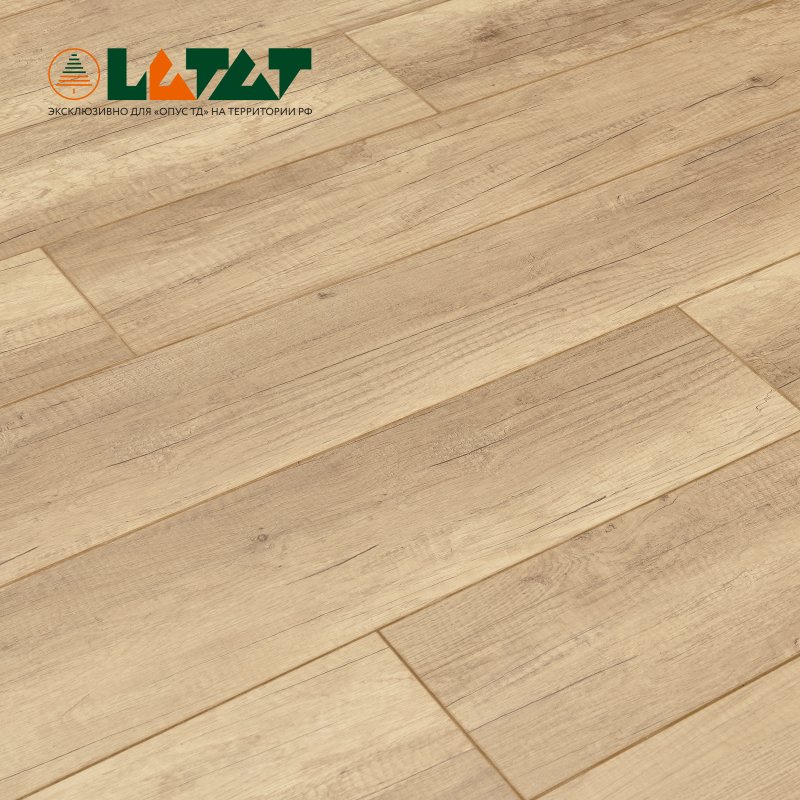 Ламинат  "Latat" Дуб Арабика (1382*193*8 мм) — купить в Омске