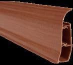 Плинтус "Идеал" пластиковый Элит Белый (2500*22*67 мм) — купить в Омске