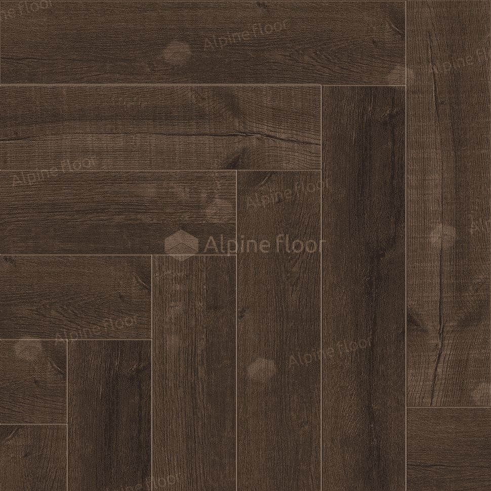 Виниловый ламинат "Alpine Floor" Parquet Light Дуб Альферац (600*125*4 мм) — купить в Омске