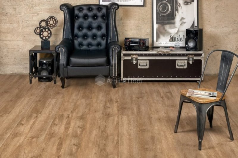 LVT плитка "Alpine Floor" Макадамия (1219,2*184,15*2,5 мм) — купить в Омске