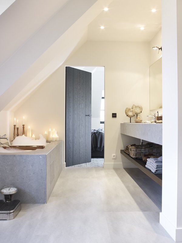 Замковая ПВХ плитка "Berry Alloc" Spirit Pro 55 CEMENT LIGHT GREY (610*914*5,5 мм) — купить в Омске