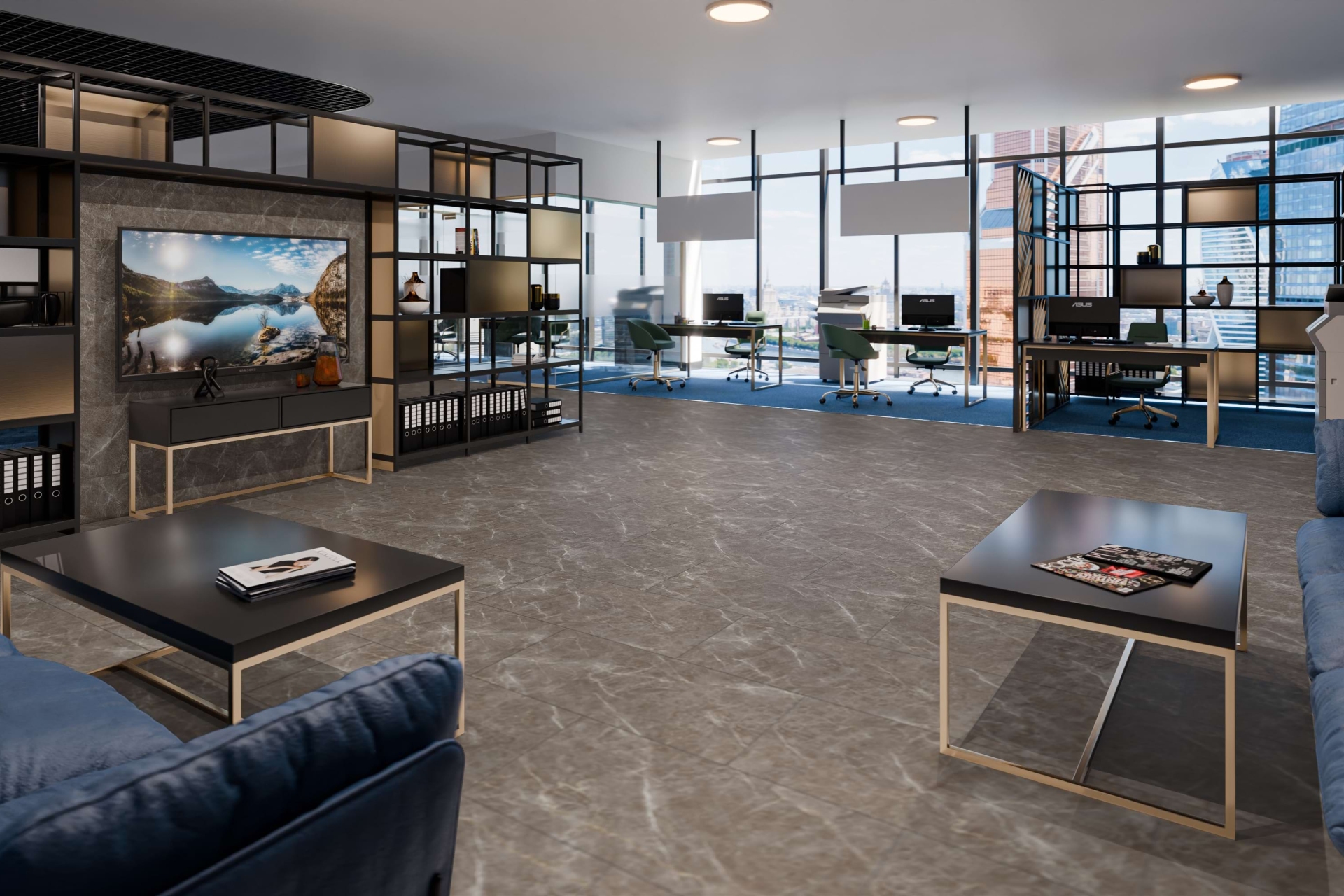 Усовершенствованная кварц-виниловая плитка «Damy Floor» Макалу (912,4*455,2*2,5 мм) — купить в Омске