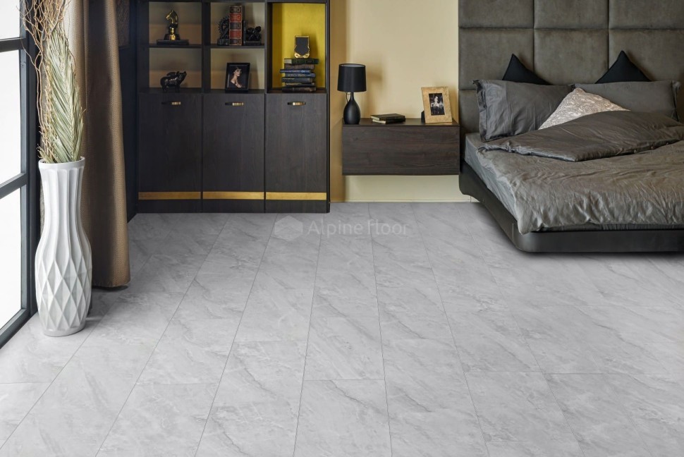 Виниловая плитка "Alpine Floor" Light Stone Вердон (608*303*2,5 мм) — купить в Омске