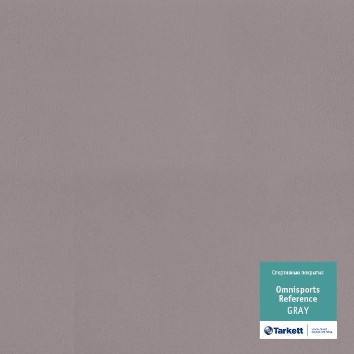 Спортивный линолеум "Tarkett" Omnisports R65 Grey (2 м) — купить в Омске