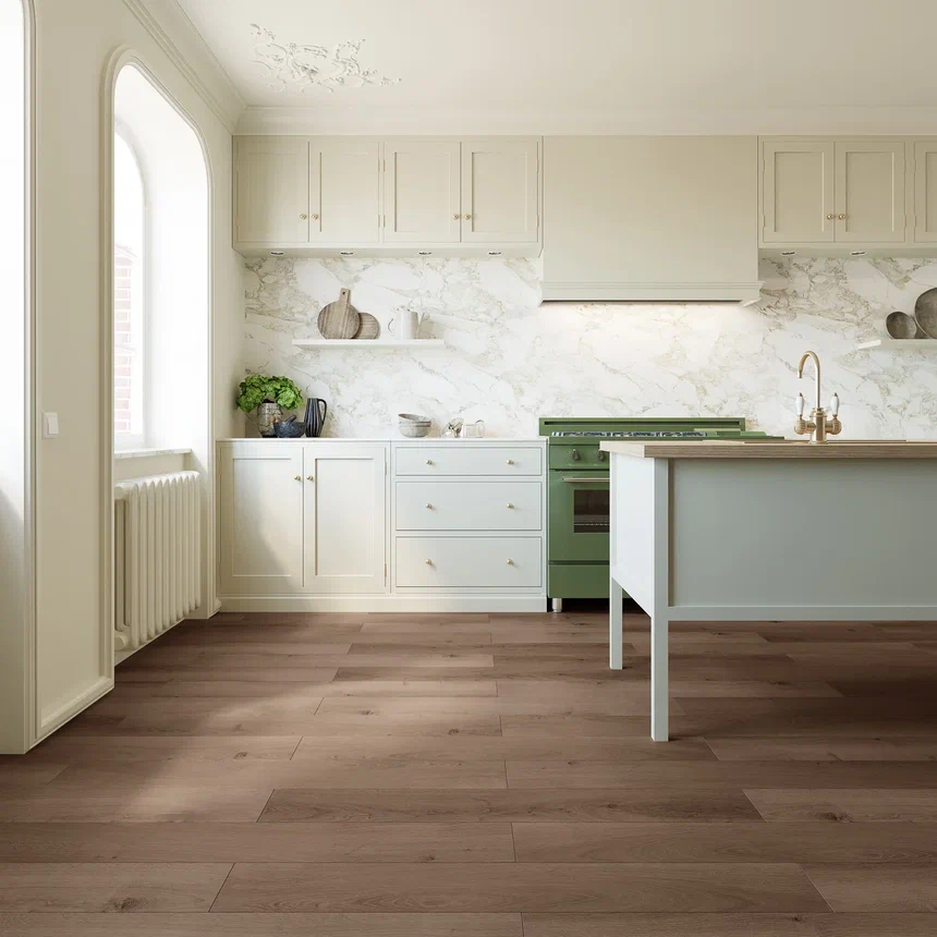 Кварцвиниловая плитка "Invictus" Highland Oak Chocolate (1219*178*2,5мм) — купить в Омске