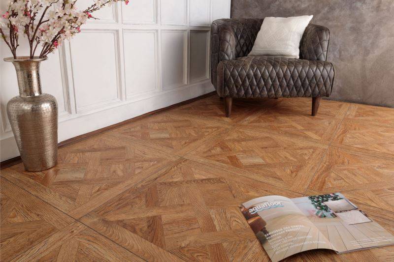 Замковая ПВХ плитка "Aquafloor" AF7004VS (600*600*7 мм) — купить в Омске