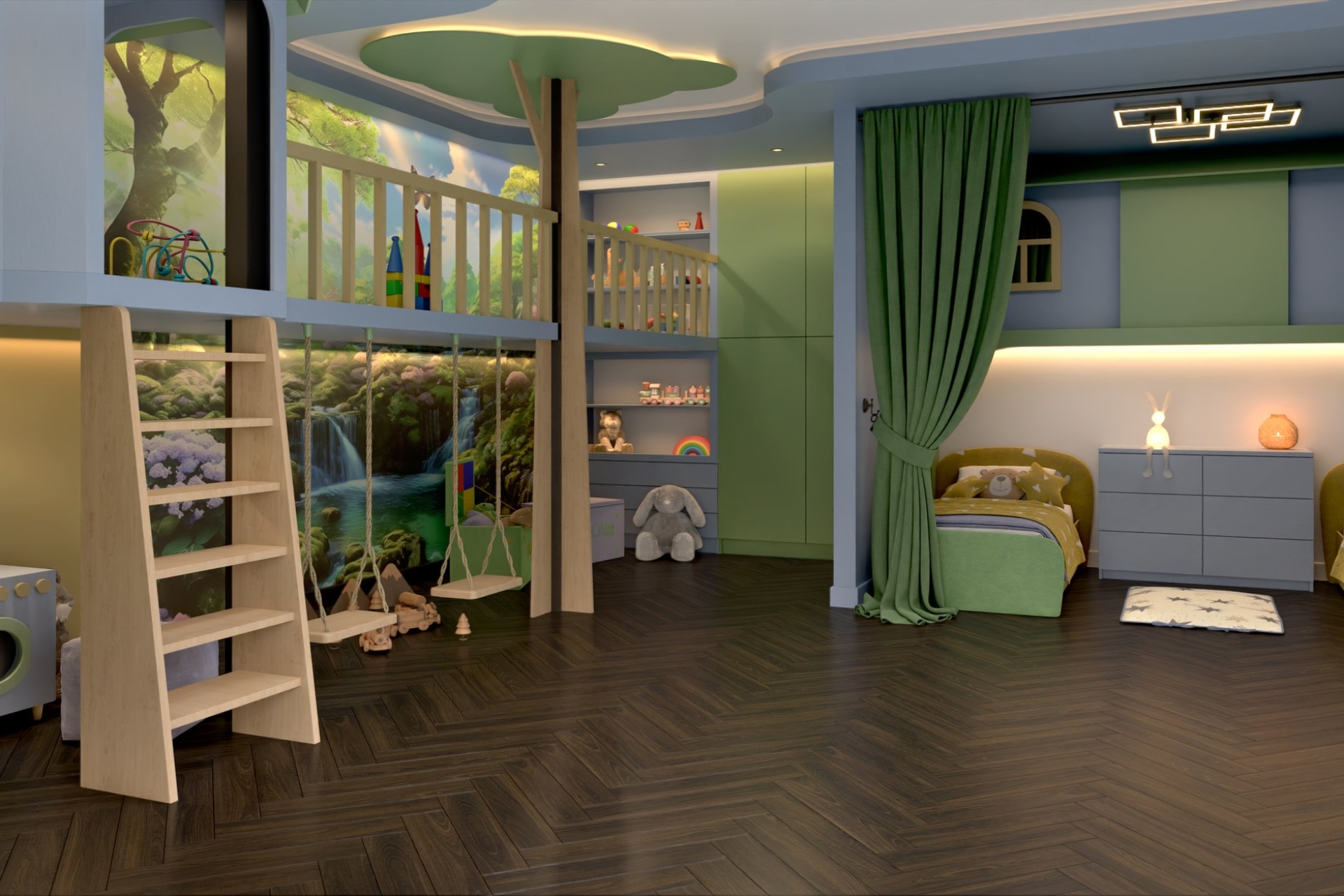 Инженерный паркет «Damy Floor» Шоколадный (укладка елочкой) — купить в Омске