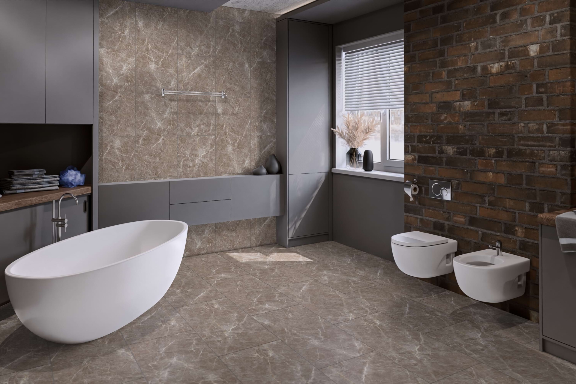 Усовершенствованная кварц-виниловая плитка «Damy Floor» Макалу (912,4*455,2*2,5 мм) — купить в Омске