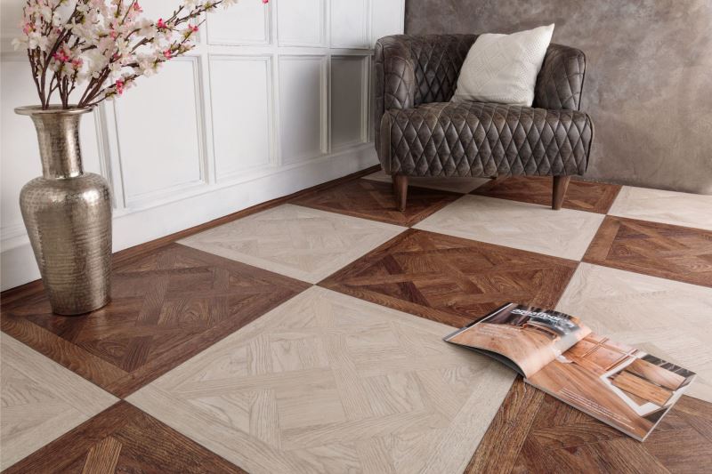 Замковая ПВХ плитка "Aquafloor" AF7005VS (600*600*7 мм) — купить в Омске