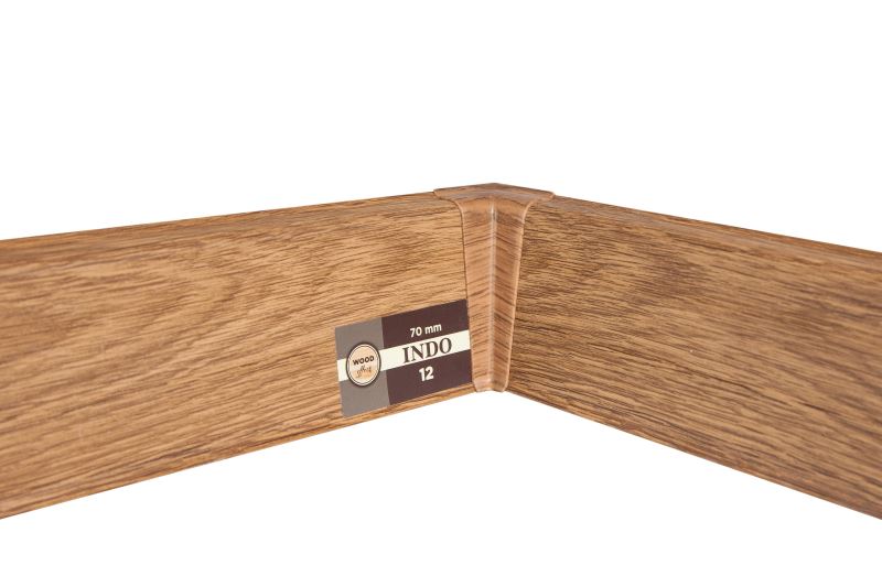 Плинтус "Arbiton" Indo Дуб Темный (2500*26*70 мм) — купить в Омске