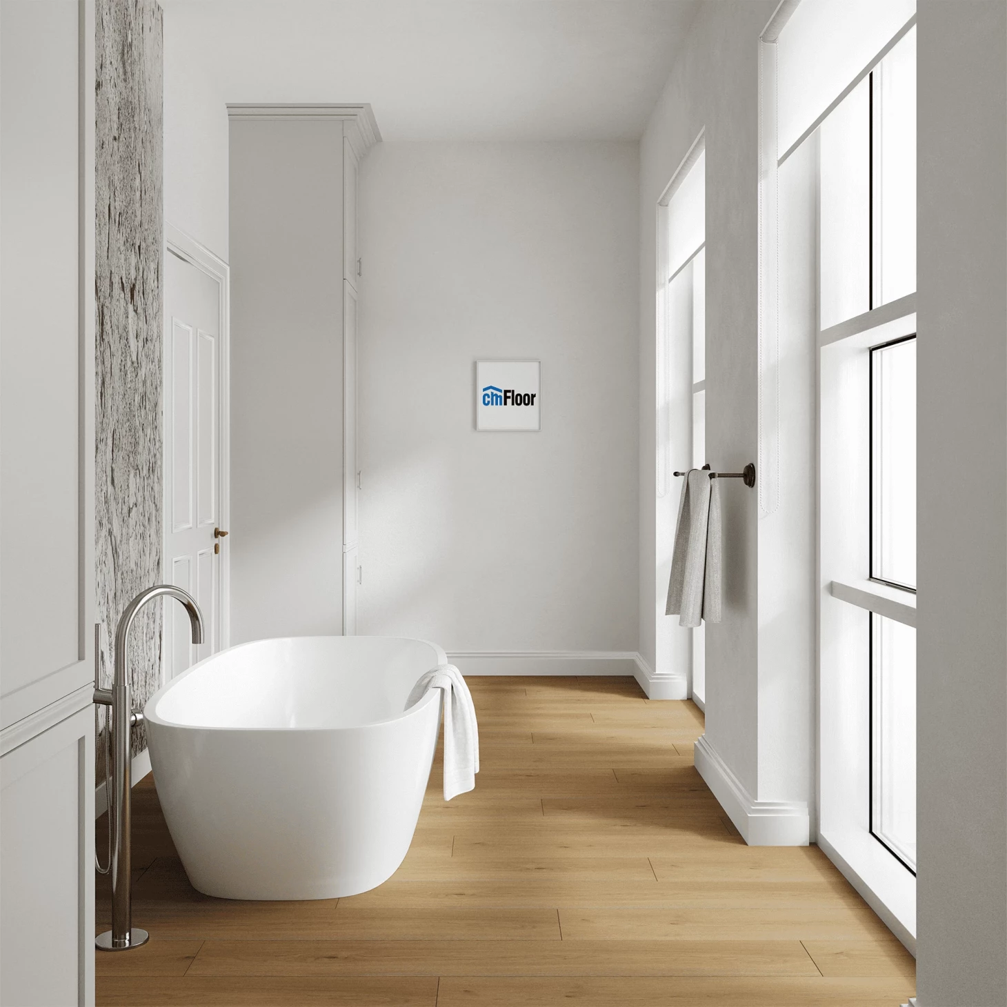 SPC плитка для пола Дуб Классика (1220*180*4 мм) — купить в Омске