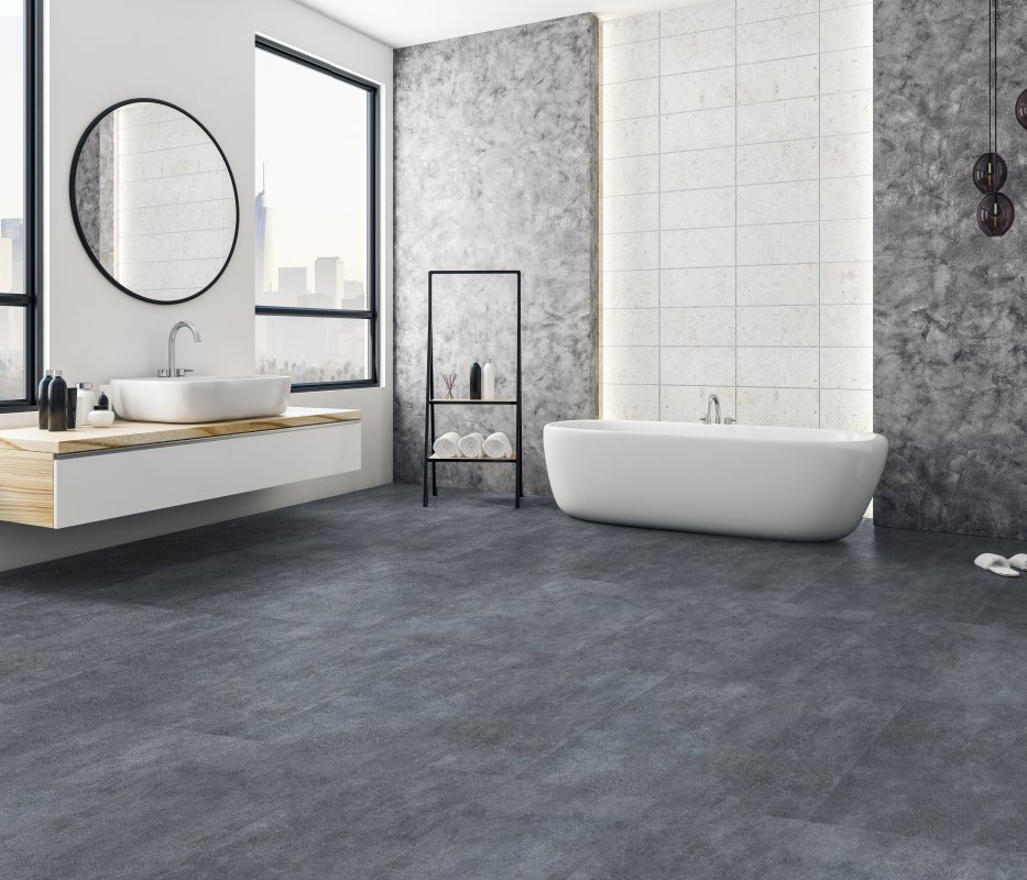 SPC ламинат  "Aberhof" Concrete 1258 (600*300*4 мм) — купить в Омске