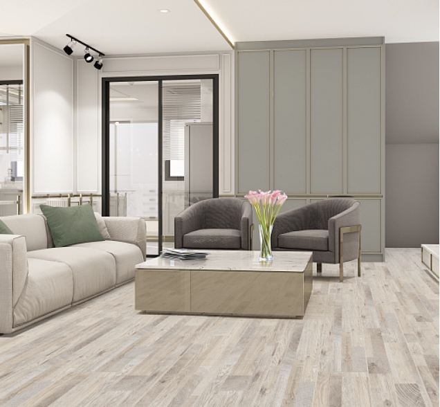 SPC ламинат "CronaFloor" Wood 4V Дуб Ориджин (1200*180*4 мм) — купить в Омске