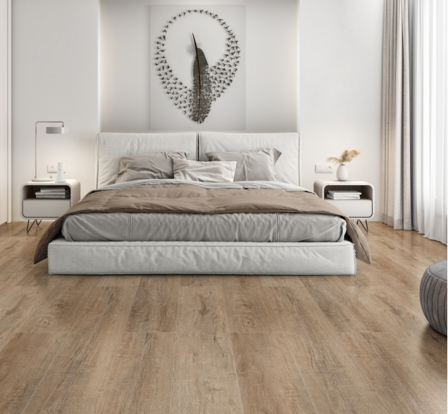 SPC ламинат "Royce" Enjoy Дуб Блэкрок Е308 (1200*180*3,5 мм) — купить в Омске