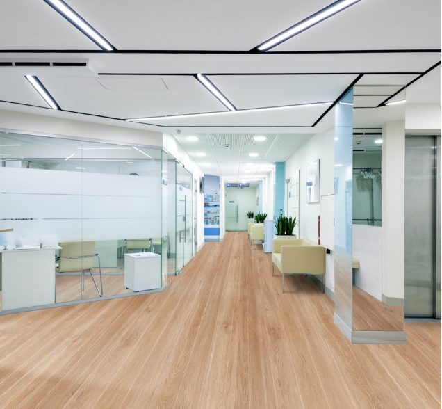 SPC ламинат "CronaFloor" Wood 4V Дуб Монтара (1200*180*4 мм) — купить в Омске