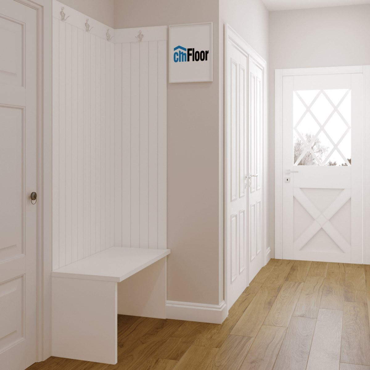 Виниловое напольное покрытие ScandiWood 04 Орех Американский (180*1220*5 мм) — купить в Омске