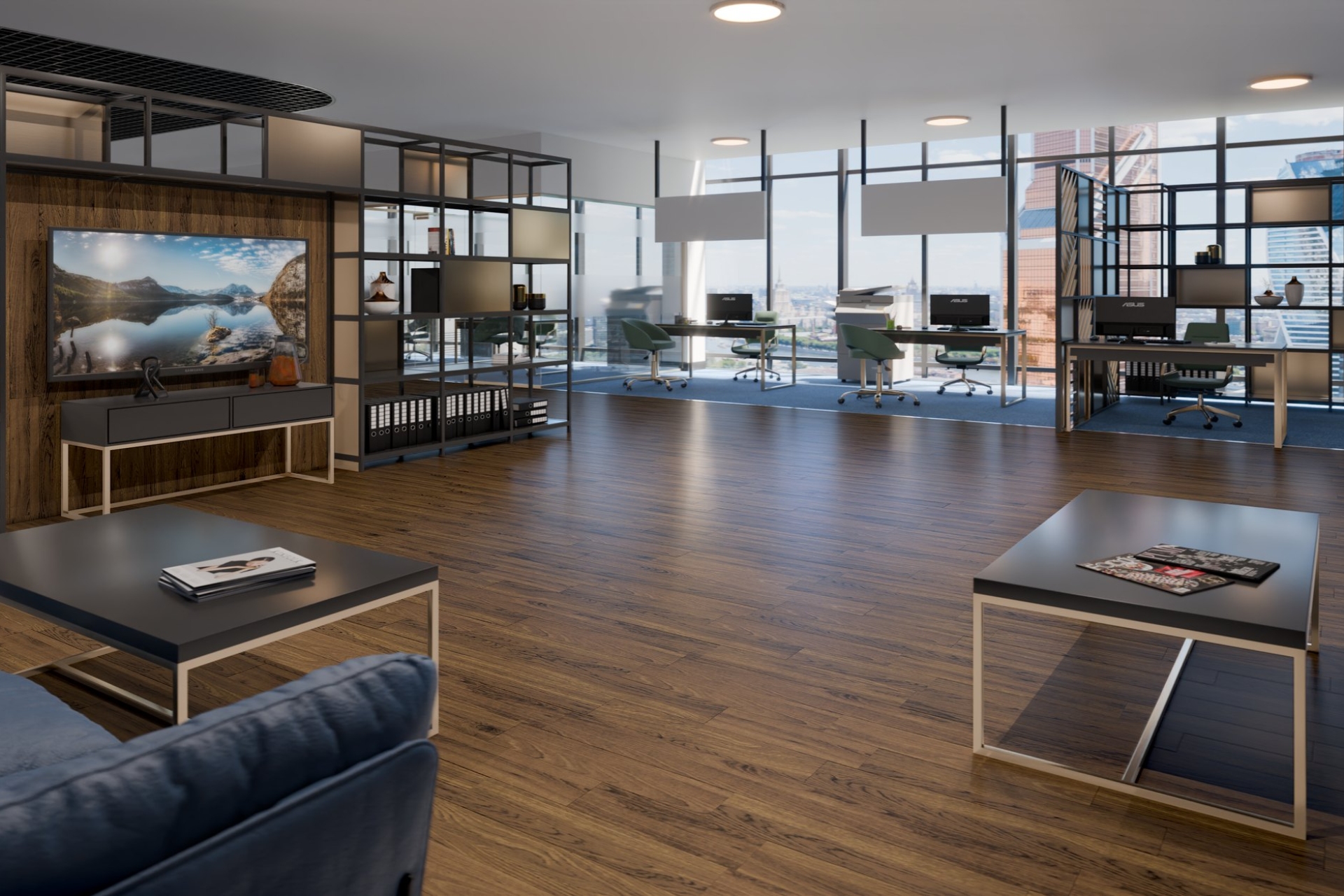 Инженерный паркет «Damy Floor» Ореховый — купить в Омске