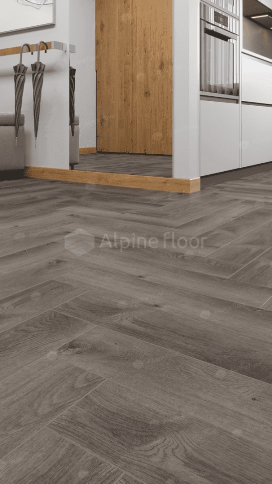 Виниловый ламинат "Alpine Floor" Parquet Light Дуб Мерга (600*125*4 мм) — купить в Омске