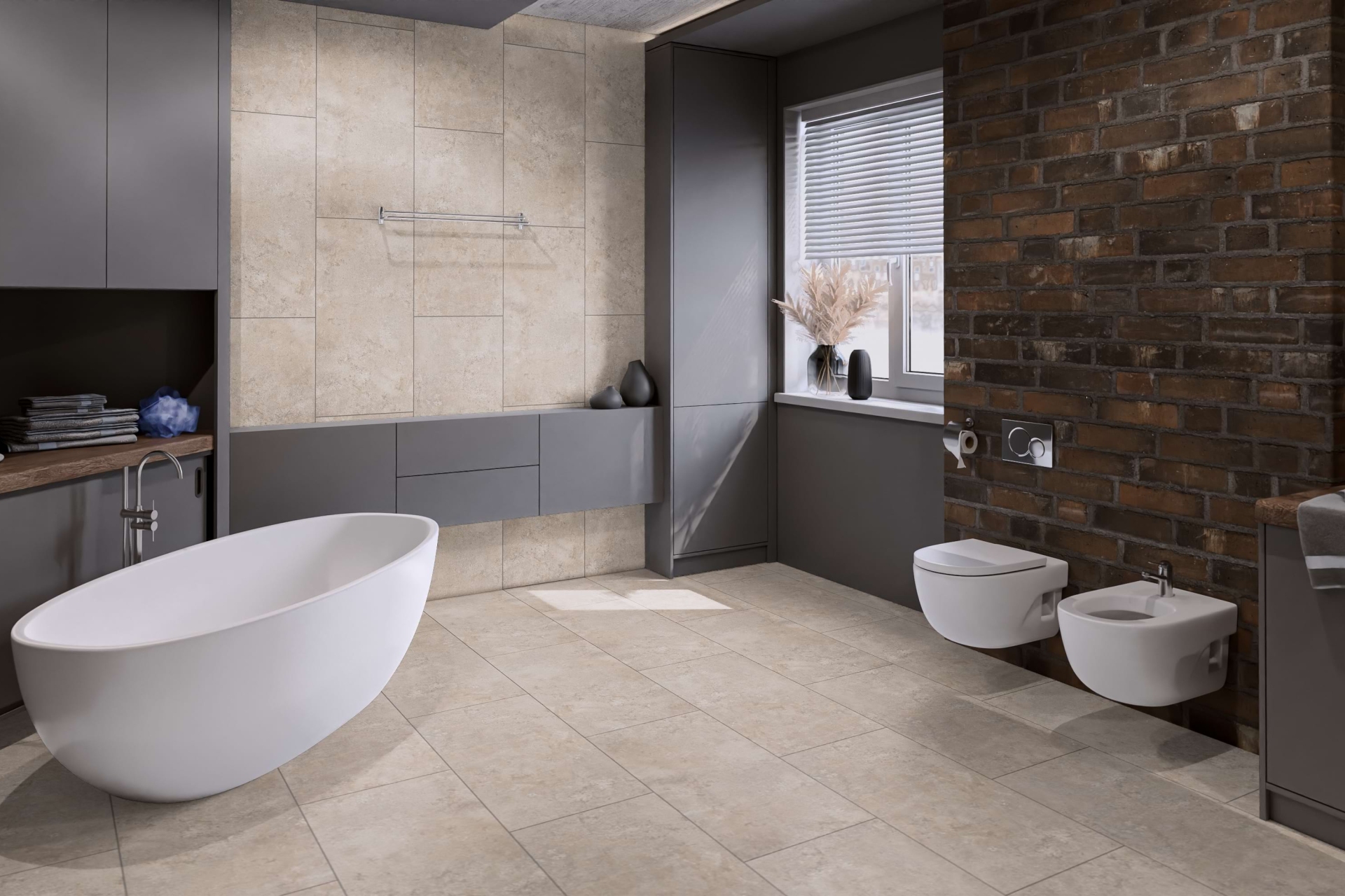 Усовершенствованная кварц-виниловая плитка «Damy Floor» Эйгер (912,4*455,2*2,5 мм) — купить в Омске