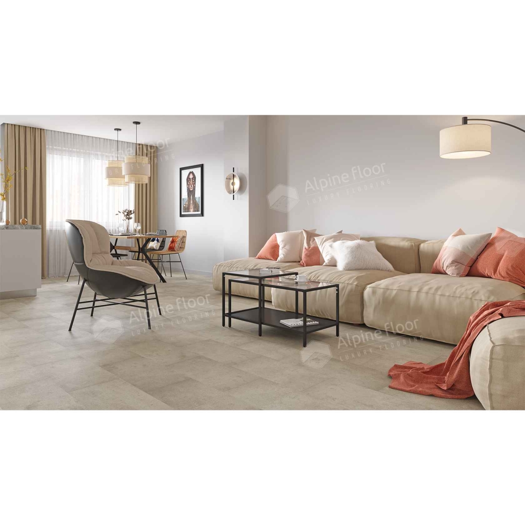 Кварцвиниловая плитка LVT "Alpine Floor" Зион (608*303*2,5 мм) — купить в Омске