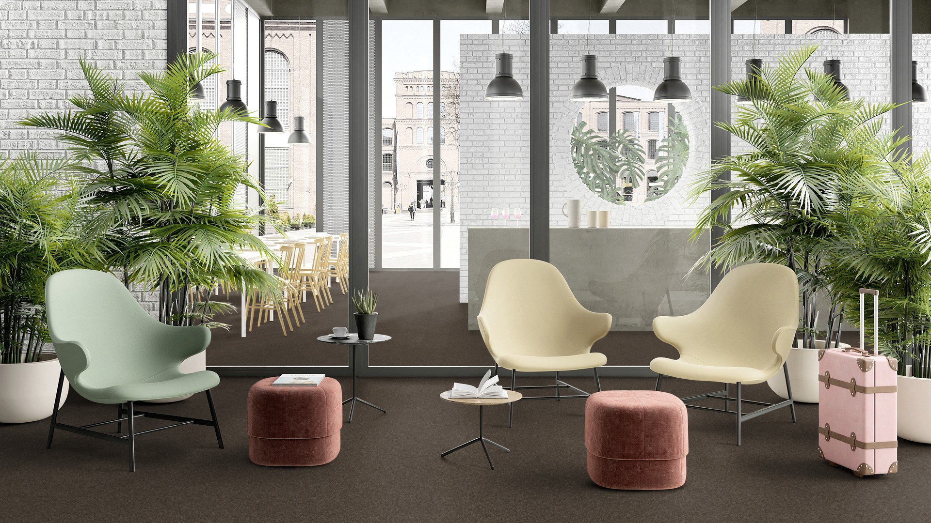 Ковровая плитка Medusa Tile 43 (500*500*5 мм) — купить в Омске