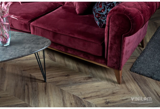 Кварц-винил Шеврон Лувр (690*115*2,5 мм) — купить в Омске